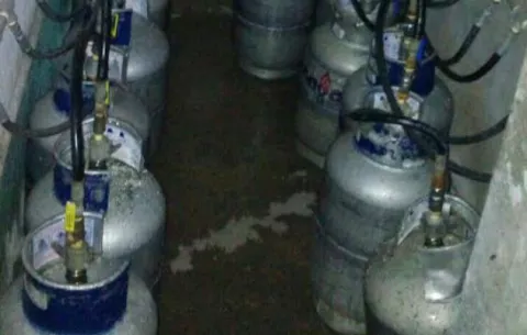 Detectan comercios utilizando tanque de gas de 25 libras