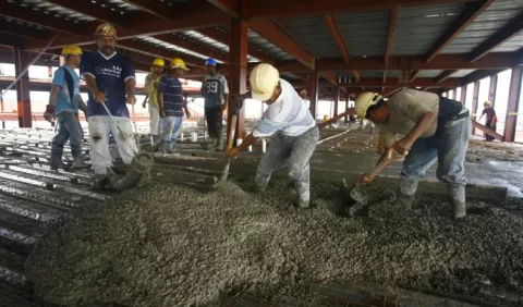 La construcción en Panamá sigue decreciendo