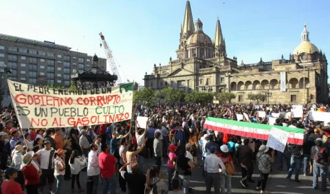 Mexicanos, disgustados
