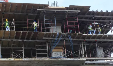 Sector construcción sigue perdiendo su dinamismo