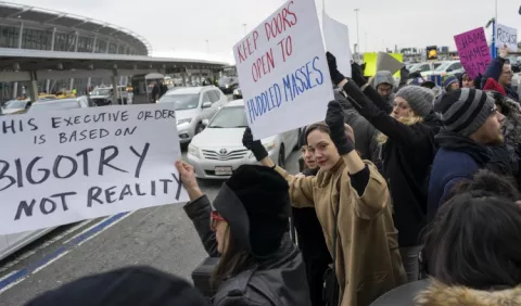 Indignación por  veto de Trump a  musulmanes