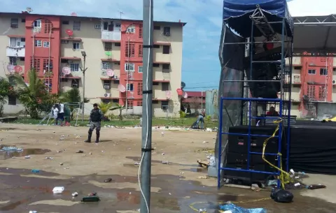 Balacera en Colón deja seis heridos en medio de celebración del Año Nuevo