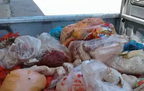 Decomisan más de 700 libras de carne vencida en Guararé