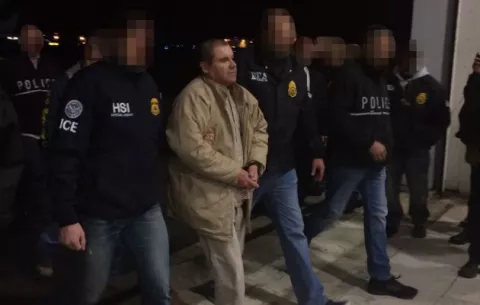 "El Chapo", acusado de 17 delitos y puede ser condenado a cadena perpetua