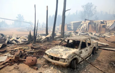 Canciller de Chile agradece ayuda internacional para combatir los incendios