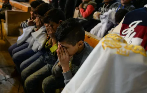 Cristianos de Egipto celebran su Navidad tras el brutal atentado 
