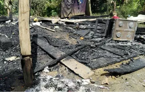Bebé y niña de 12 años resultan heridas en incendio en El Empalme