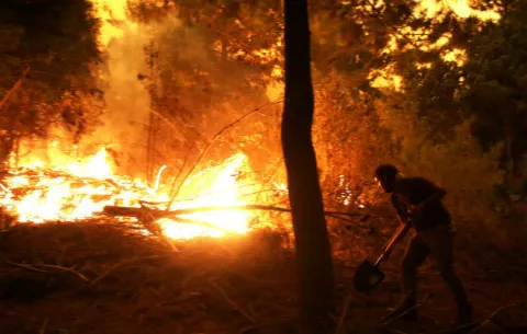 Incendios arrasan centenares de casas en Chile