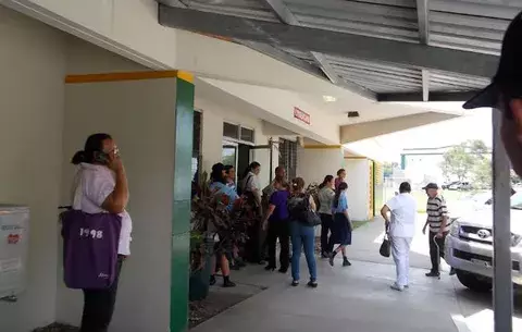 Roban en estación de combustible en Las Tablas