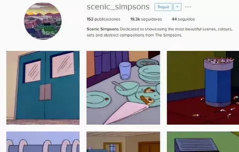 Cuenta de Instagram se dedica a publicar las escenas "bonitas" de Los Simpson