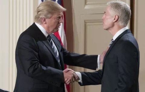 Trump elige al juez Neil Gorsuch como candidato para el Tribunal Supremo
