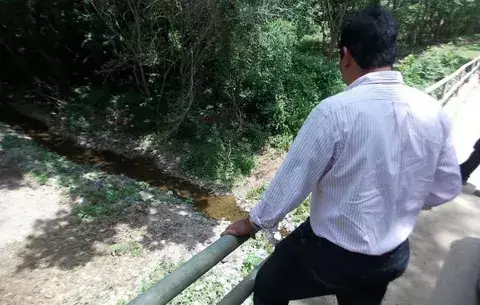En La Mesa de Macaracas se quedaron sin agua