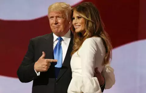 Donald Trump y la Primera Dama bailan al ritmo de Sandra Sandoval