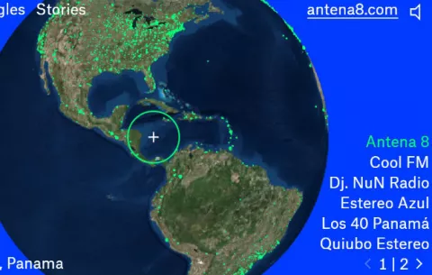 Sitio permite escuchar emisoras de todo el mundo con solo 'recorrerlo'