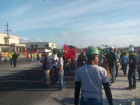 Suntracs sale a protestar en Penonomé 
