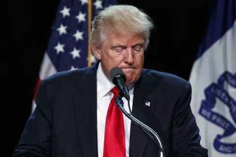 Trump ofrece su primera rueda de prensa en más de cinco meses