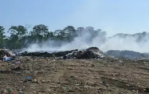 Tomarán medidas por el problema del humo del vertedero de Chitré 