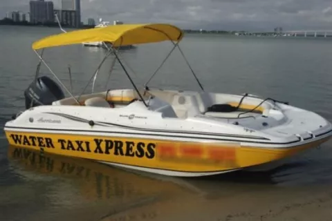 Miami Beach lanza servicio de taxi acuático para fomentar turismo