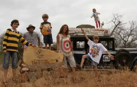 Familia argentina está en la etapa final de un viaje de 17 años