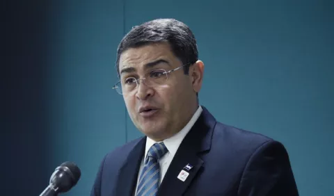 Presidente de Honduras exige  las  pruebas 