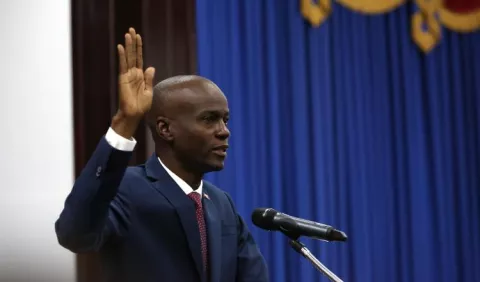 Jovenel Moise  jura como el  presidente de un Haití en crisis  