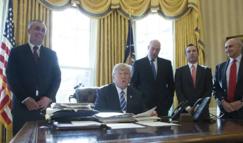 Donald Trump ataca a una justicia "politizada"
