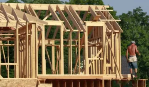 La construcción  de casas en EE.UU. bajó en enero  