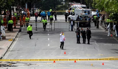 Explosión deja más de 20 heridos en Bogotá