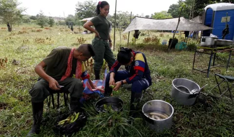 Farc iniciará la entrega de su material bélico
