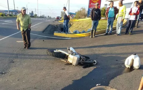Fallece motorizado por colisión en Boquete 