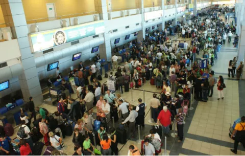 La demanda de pasajeros en el transporte aéreo mundial sube un 6,3 % en 2016