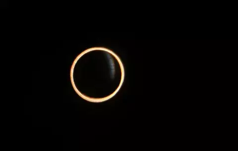 La Patagonia chilena, testigo privilegiada del eclipse anular del Sol