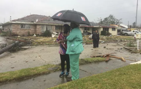 Tornados ocasionan graves daños en el sur de Luisiana 