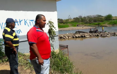 Represan río Chico de Natá por bajo nivel de agua