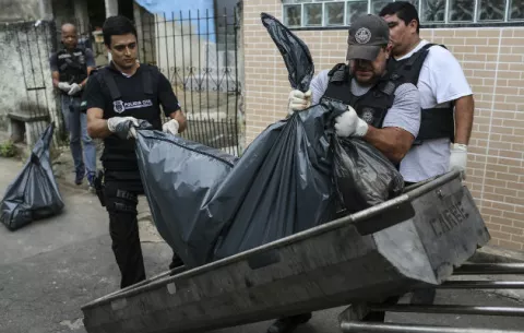 Policía Civil de Río realiza "paro total"  a un día del Carnaval