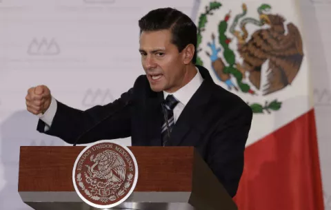 México dice que no grabó conversación Trump-Peña Nieto 