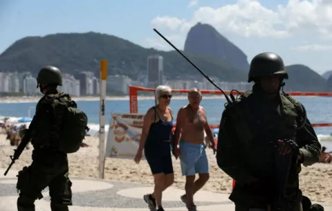 El Ejército blinda Río de Janeiro en vísperas del Carnaval