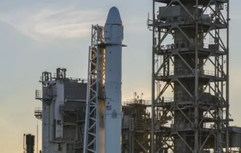 Abortan a último minuto el despegue del cohete de Space X en Cabo Cañaveral, EE.UU.