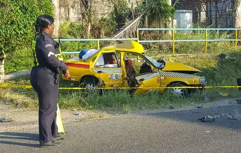 Fallece conductor de taxi accidentado en Puerto Pilón