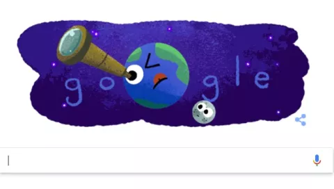 Doodle de Google rinde homenaje al descubrimiento de la NASA