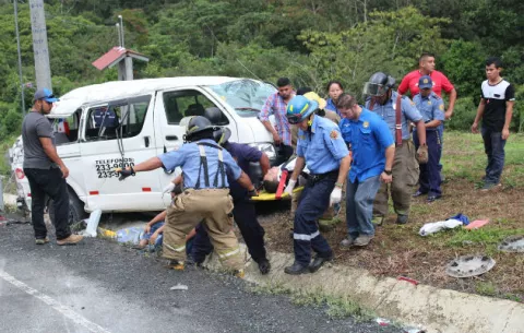 Siete víctimas fatales por accidentes en solo 24 horas