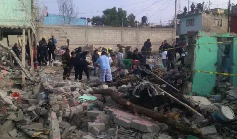 Cuatro muertos por explosión en México