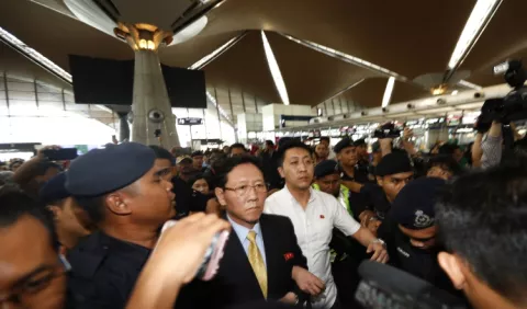 Embajador norcoreano  llega a Pekín