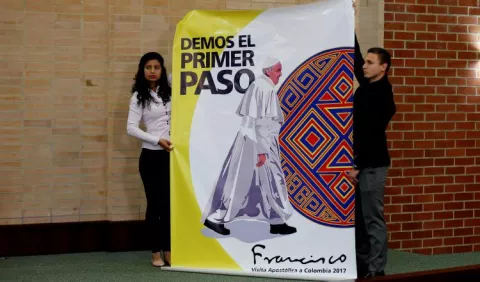 Papa Francisco visitará  Colombia en septiembre