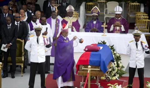 Funeral de Estado para Préval 