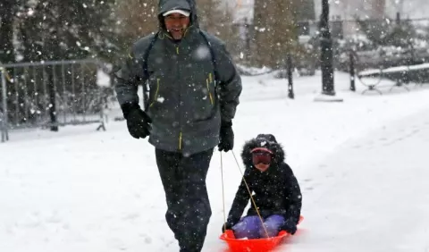 Nueva York sufre tormenta menor a la que se esperaba