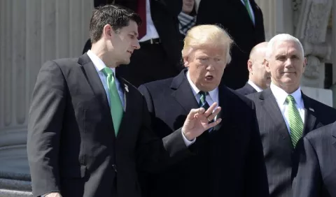 Trump pide aumentar en $30,000 millones  el presupuesto de defensa