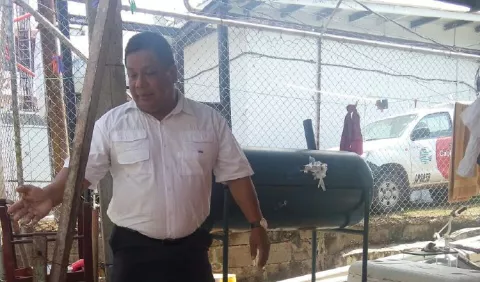 Le roban en su casa al alcalde de Penonomé 
