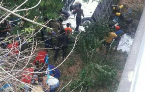 Esperan inspección mecánica en accidente de bus en Antón