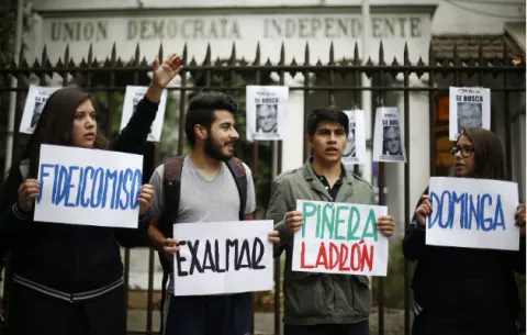 Estudiantes chilenos rechazan la propuesta de Sebastián Piñera en educación